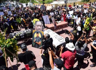 Thousands Mourn George Floyd Ahead Of Hometown Funeral