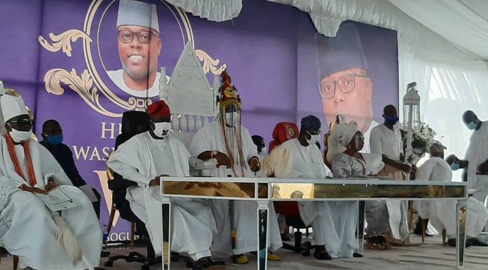 Oba of Lagos, Contender, Ajasa Attend Coronation Of New Oniru