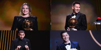 FULL LIST: Messi And Other Winners At 2021 Ballon d’Or Awards